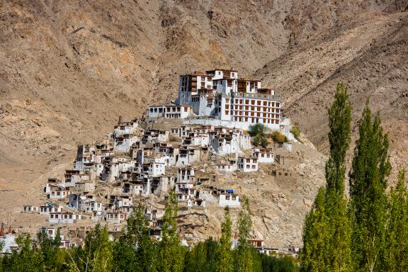 Monastère de Chemre au Ladakh en Himalaya en Inde