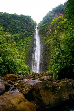 randonnée aux Chutes du Carbet en Guadeloupe