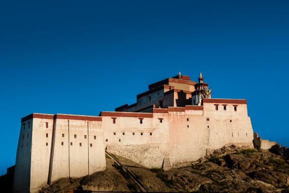 Forteresse de Gyantse au Tibet en Chine