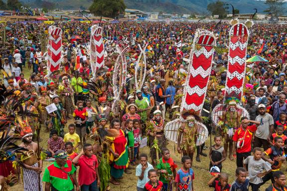 Immersion dans le grand festival du Goroka Show dans les montagnes des Highlands
