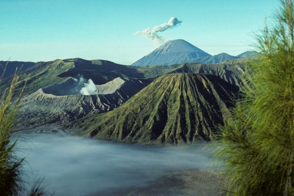 Trekking vers les volcans Semeru et Bromo dans la région de Malang