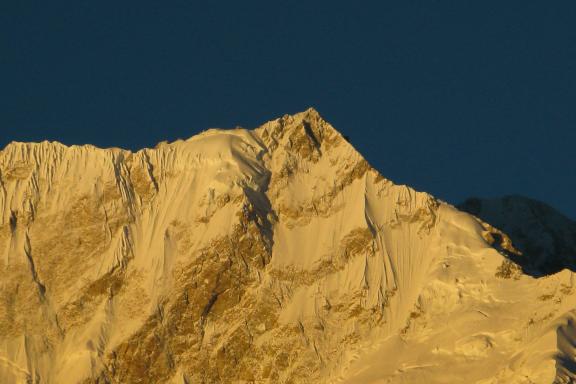 Trek au Sikkim, Green Lake et camp de base nord du Kangchenjunga