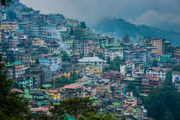 Gangtok au Sikkim en Inde