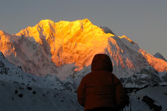 Trek au Sikkim, Green Lake et camp de base nord du Kangchenjunga