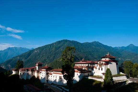 Dzong de Tongsa au Bhoutan
