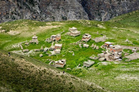 Monastère Bön de Shamling au haut Dolpo au Népal