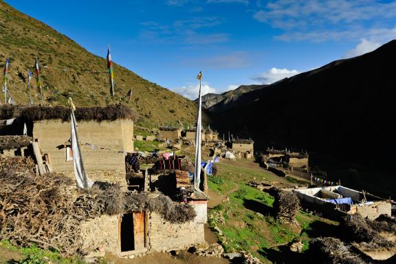 Village de Cha au haut Dolpo au Népal