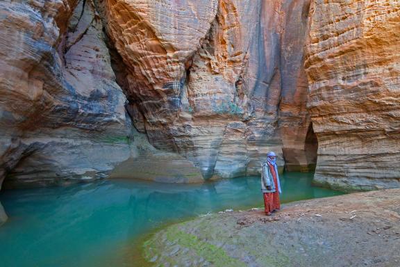 Trekking avec des Touaregs  dans les tassili n Ajjer en Algérie