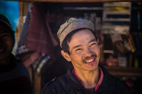 Portrait au Sikkim en Inde