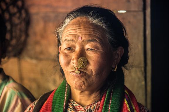 Portrait au Sikkim en Inde
