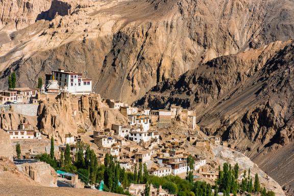 Monastère de Lamayuru au Ladakh en Himalaya en