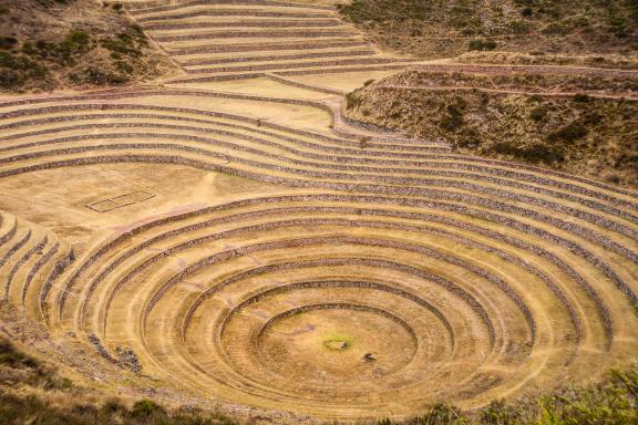 Moray dans la vallée sacrée au Pérou