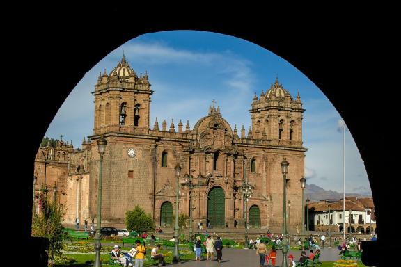 Place d’armes à Cusco au Pérou