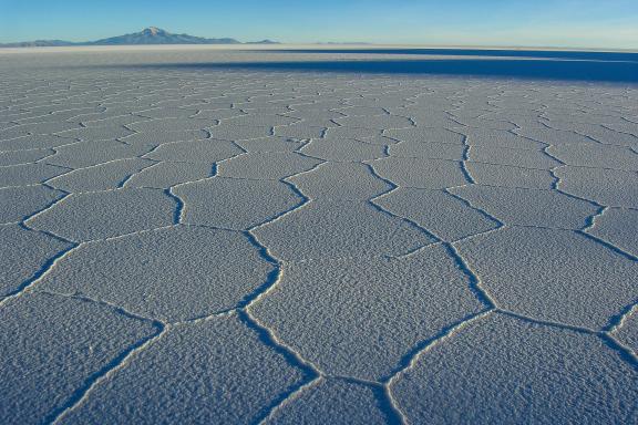 Salar d'Uyuni en Bolivie