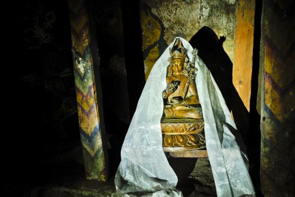 Monastère de Chedul à Khanigaon au Dolpo au Népal