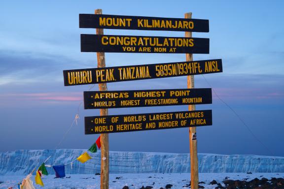 Ascension du Kilimandjaro et sommet