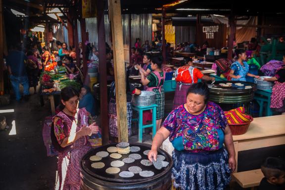 Marché de Chichicastenango au Guatemala