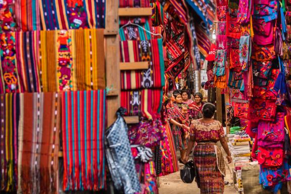 Marché de Chichicastenango au Guatemala