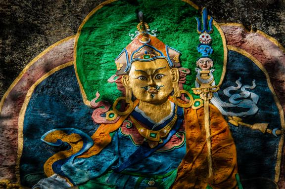 Guru Rimpoche, le fondateur du bouddhisme tibétain au Bhoutan