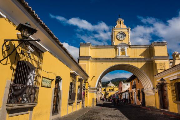 Arche de Santa Catalina à Antigua au Guatemala