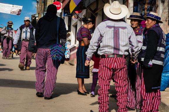 Jour de marché à Todos Santos de Cuchumatanes au Guatemala