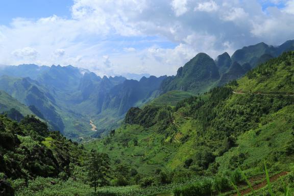 Immersion dans les paysages karstiques de la région de Dong Van