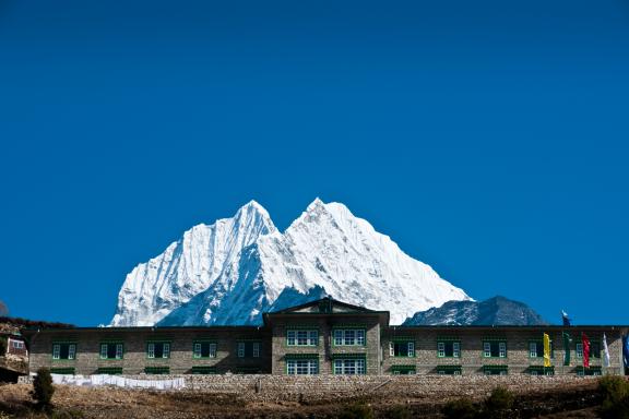 Thamserku 6618 m à Namche Bazar dans la région de l’Everest au Népal