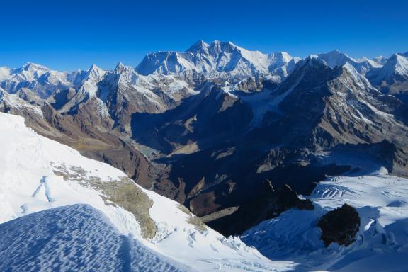 Ascension du Mera peak à 6 461 m dans la région de l’Everest au Népal