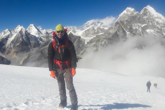 Ascension du Mera peak à 6 461 m dans la région de l’Everest au Népal