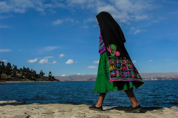 Sur l'ile de Amantani au Pérou, le tourisme communautaire se développe