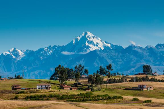 Vers Chinchero dans la région de Cusco au Pérou