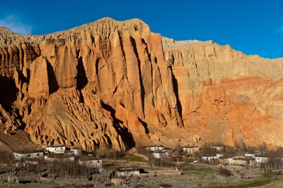 Village de Dhakmar au Mustang au Népal