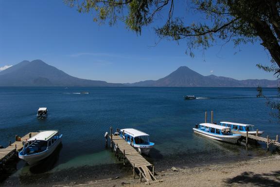 A Panajachel sur le lac Atitlan au Guatemala