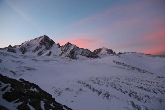 Expédition et lever du jour au refuge Albert 1erdans la vallée de Chamonix