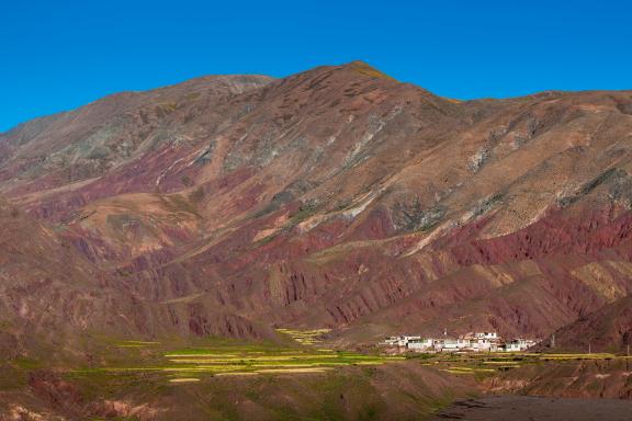 Près de Shigatse au Tibet en Chine