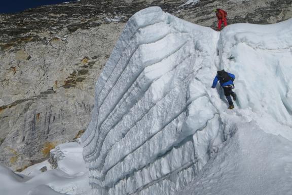 Ascension de l’Island peak à 6 189 m dans la région de l’Everest au Népal