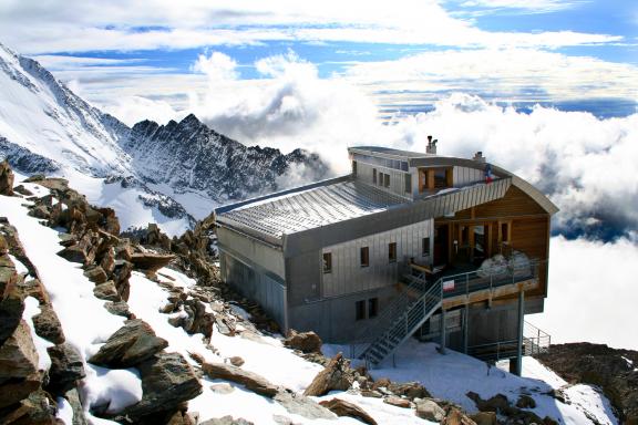 Expédition et refuge Tête Rousse au Mont Blanc