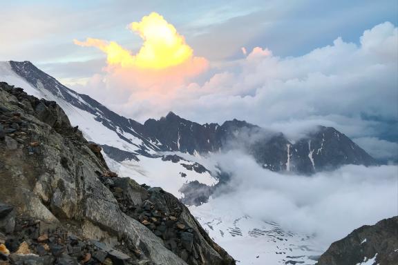Expédition et ascension du mont Blanc par la voie normale