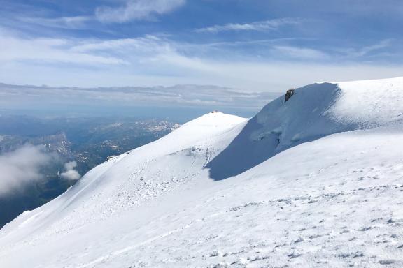 Voyage et ascension du mont Blanc par la voie normale en France