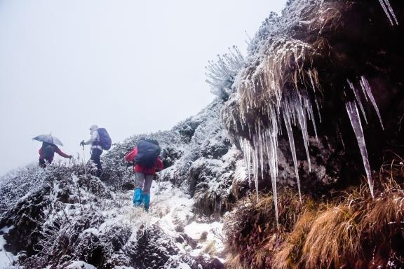 Le camp de Dakmar à 4000 m dans la région du Makalu au Népal