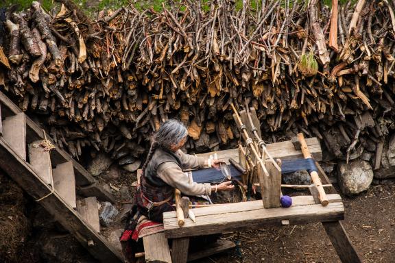 Village de Lho sur le tour du Manaslu au Népal