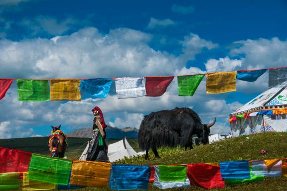 Nomades du Tibet oriental en Chine