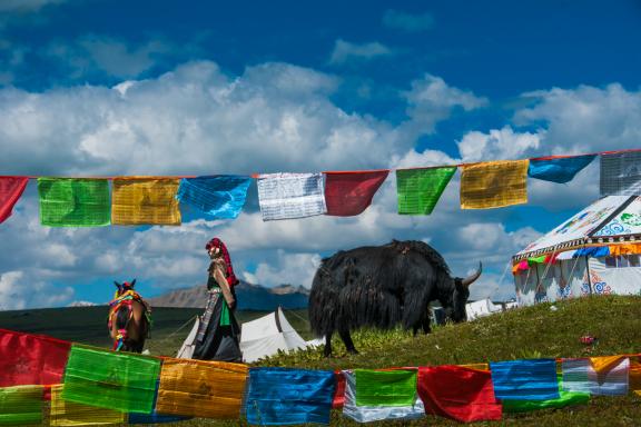 Nomades du Tibet oriental en Chine