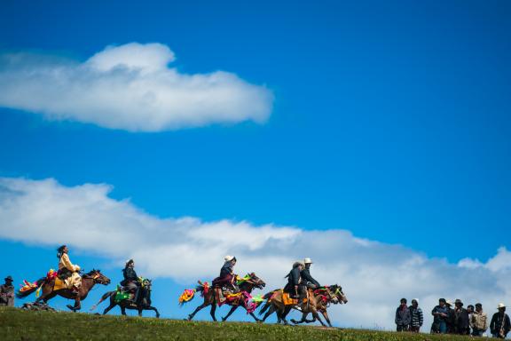 Nomades du Tibet oriental en Chine