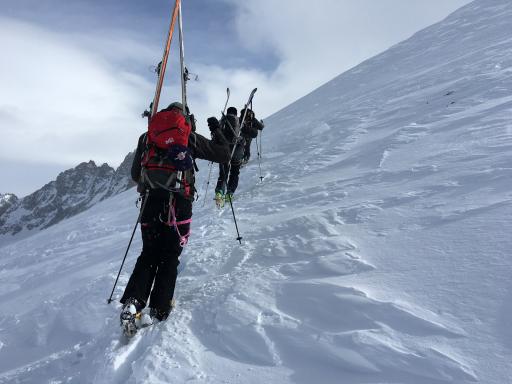 Voyage et ski de randonnée dans la vallée d'Aoste