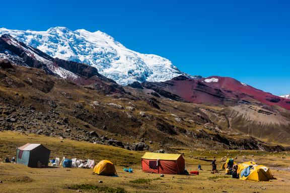 Entre le col du Condor et le Jarihuanaco, trek de la haute route de l’Ausangate au Pérou