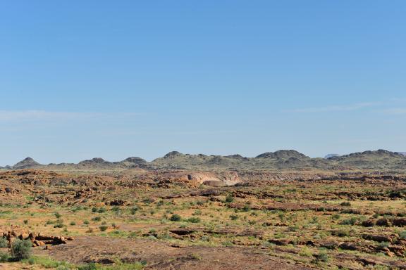 Trekking et plateau en Afrique du sud