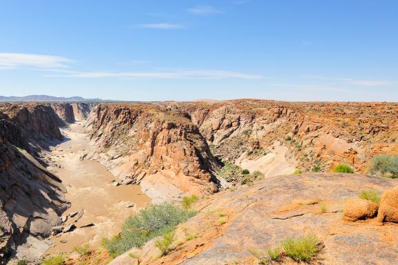 Voyage et canyon en Afrique du sud