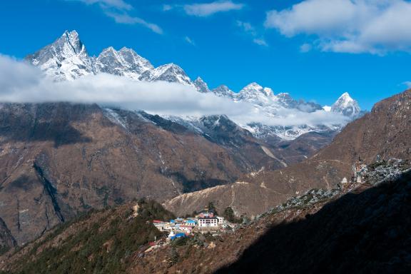 Monastère de Tangboche dans la région de l’Everest au Népal