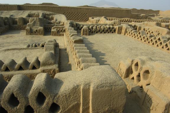Site archéologique de Chan-Chan à Trujillo au Pérou